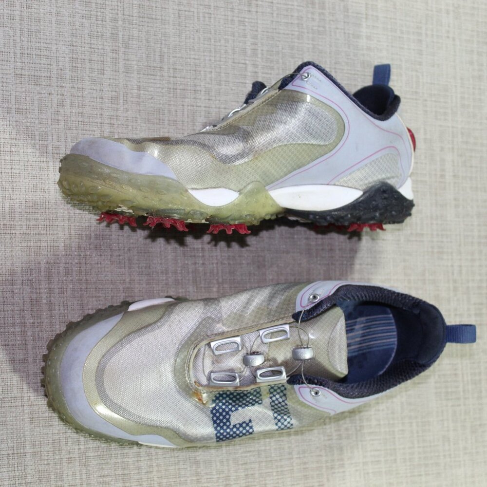 Footjoy Flex-Zone FreeStyle Men's Size 10 Soft Spike Grey Golf Shoes